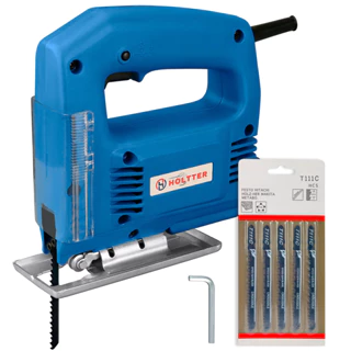 Serra Tico Tico 400w 3000rpm 110V 220V Base Ajustável Com Lamina Corta Madeira Plastico Metal fino