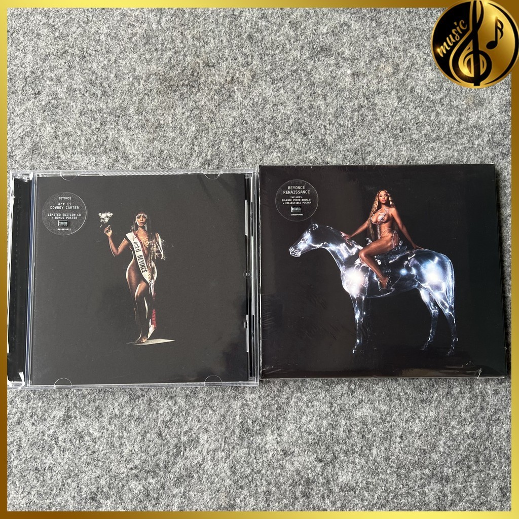 Original beyoncé Renaissance & Cowboy Carter Two Albums Set lacrado