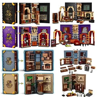 Harry Potter Gryffindor House Banner Set Hogwarts Castle Brinquedo Ou Display De Parede 76409 76412 76411 76410 Brinquedos De lego Compatíveis Para Crianças