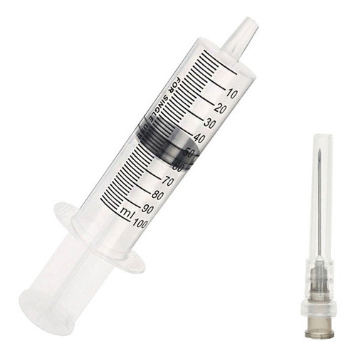 Seringa 200ml Sem Agulha Luer Slip
