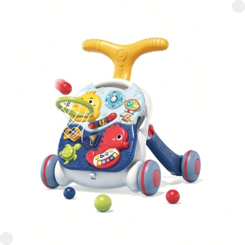 Andador Infantil C/mesinha De Atividades 3 Em 1 18086 - Buba | Shopee ...