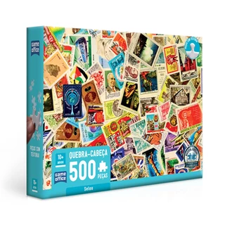 Quebra-Cabeça Selos 500 Peças Multicor - 3062 Toyster