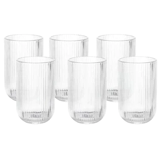 Jogo de Copo Sleek Mimo Style com 6 Peças Suco Refrescante Verão