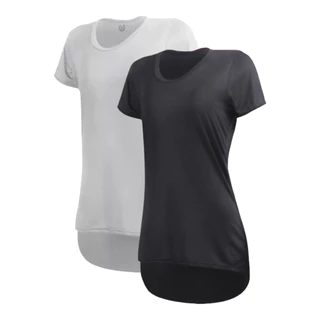 Kit 2 Camisetas Dry Fit Feminina Tapa Bumbum - Treino - Academia - Esportes - Corrida