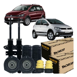 Par Amortecedor Coxim Coifa Dianteira Crossfox 2005 Á 2014 em Oferta na Shopee