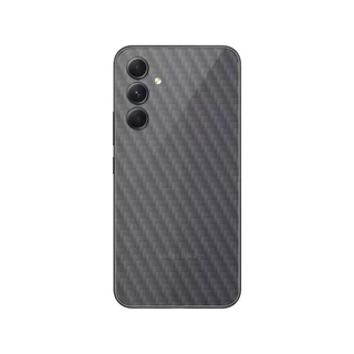 Película Adesivo Skin Carbono Transparente Samsung Galaxy A55