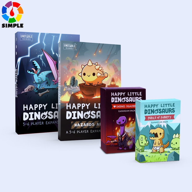 HAPPY LITTLE DINOSAURS Card Game