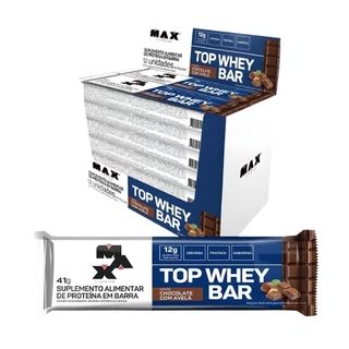 Top Whey Bar Display Com 12un De 41g - Max Titanium