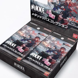 Bandai Deusa Genuína da Vitória Nikki NIKKE Metal Texture Plastic Collection Card