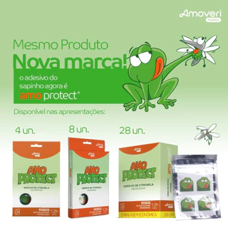 Repelente Adesivo Infantil Natural Sai Mosquito Amo Protect ou Post Picada Alivio Imediato em Oferta na Shopee