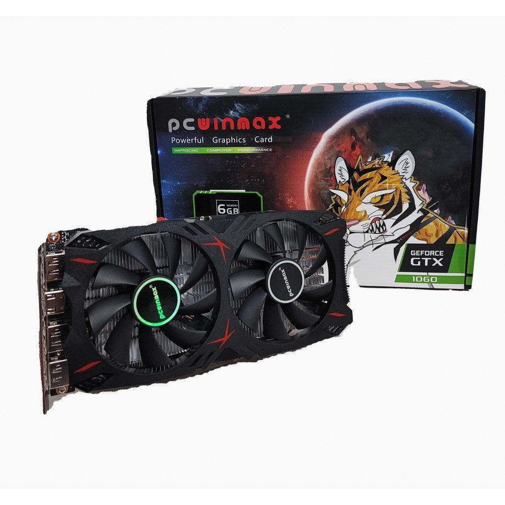 Placa De Video Nvidia Gtx 1060 6gb 192bits Gddr5 Hdmi Gamer