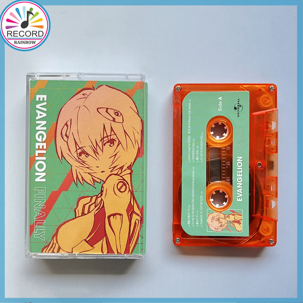 EVA EVANGELION FINALLY Neon Genesis Evangelion Fita K7 Cassette
