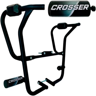 Crosser 150 Modelo 2024 Protetor Carenagem Motor Tanque Preto Mata Cachorro com Pedal Slider Moto