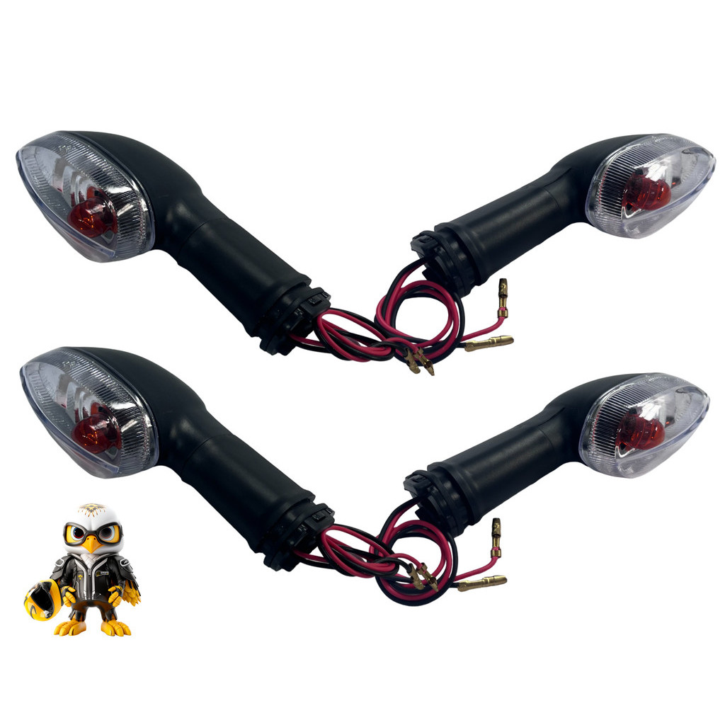Pisca Seta Yamaha Fazer 250 2011/2014 Cristal Lisa 4 Unidade