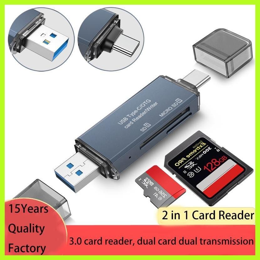 Leitor De Cartões De Memória Para Computador Adaptador Portátil Rápido ...