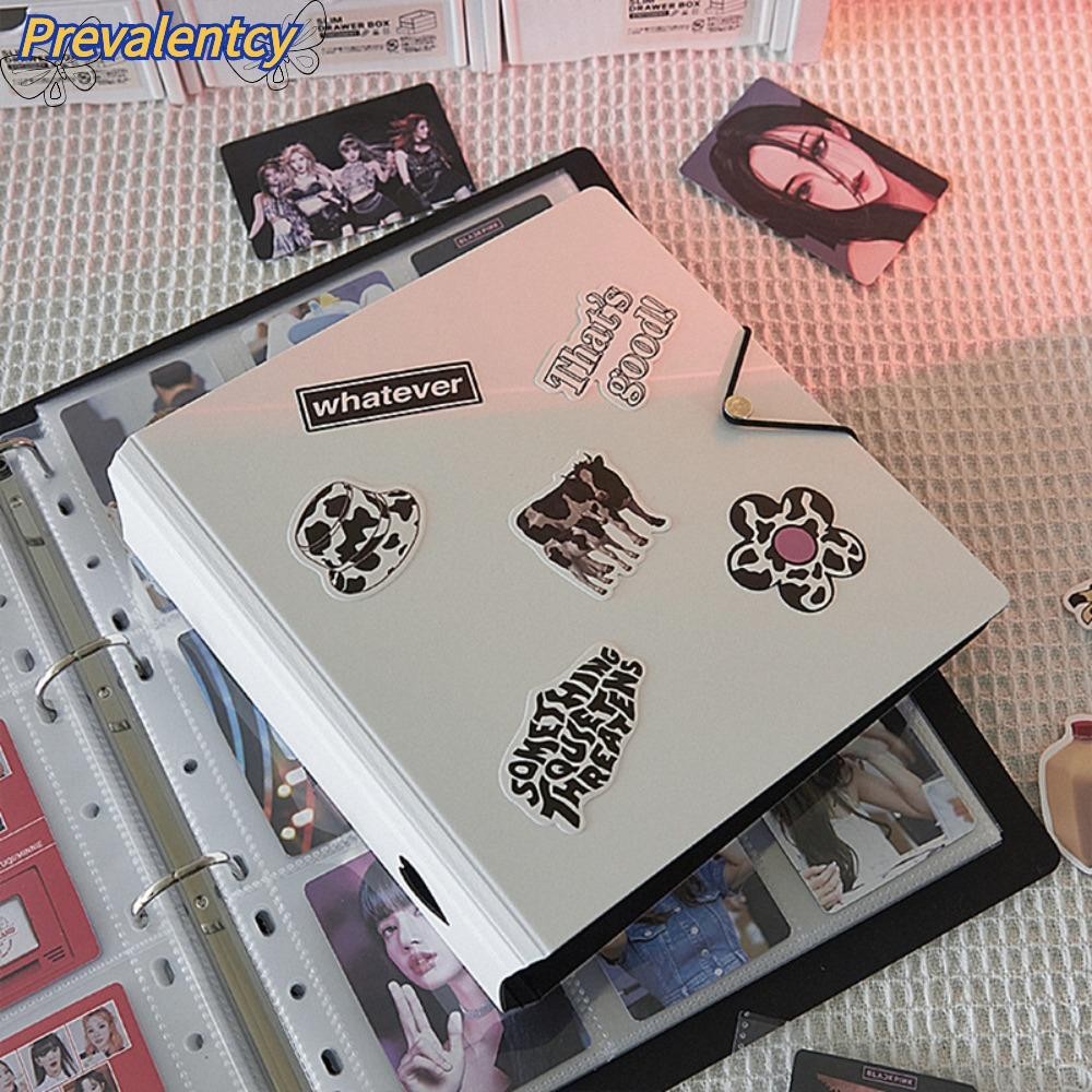 Álbum De Fotos Prevalente , 25/50pcs Páginas Internas A4/A5 Photocard Holder , Criativo Com Baffle Large Capacity Kpop Binder Idol Picture