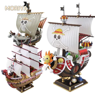 One Piece THOUSAND SUNNY Pirate Ship Modelo De Brinquedo Montado Em Colecionador