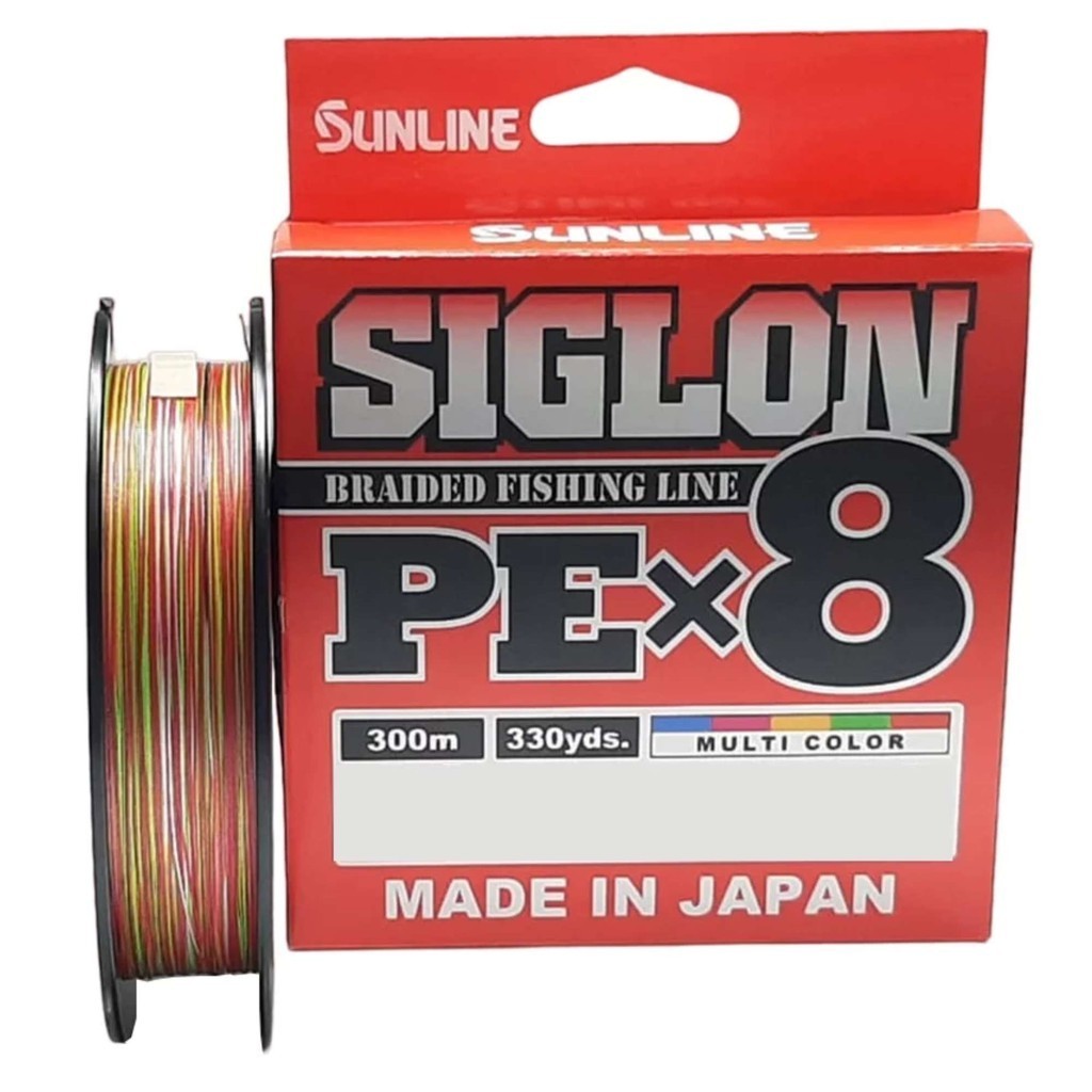 Bonne Ligne Sunline Siglon X8 P.E. 150m, 16lb (0.171mm), Vert Citron, PE Line 8 Brins, Neuve
