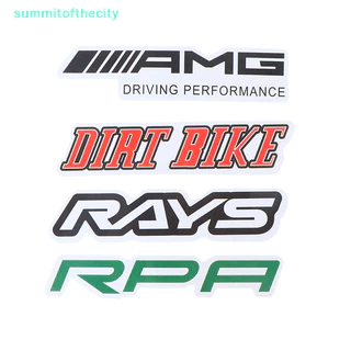 【 summitofthecity 】 100PCS Autocolantes Para Carros De Corrida Graffiti JDM Modificação De À Prova D'água Stickers TY