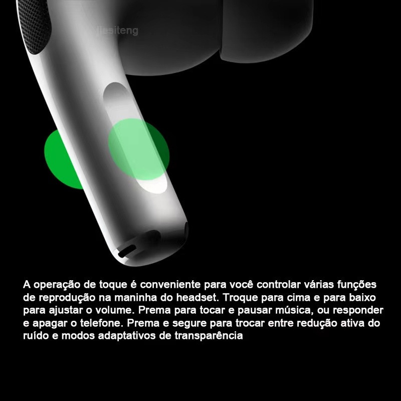 2024 Novo AirPods Pro 5 1-1 Geração Fones De Ouvido Bluetooth 5.2
