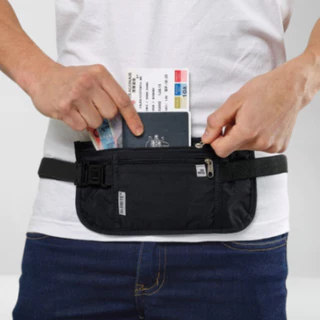 Pochete Impermeável Porta Dólar Dinheiro Passaporte Documento Celular Doleira Viagem Anti Furto Esportiva Corrida