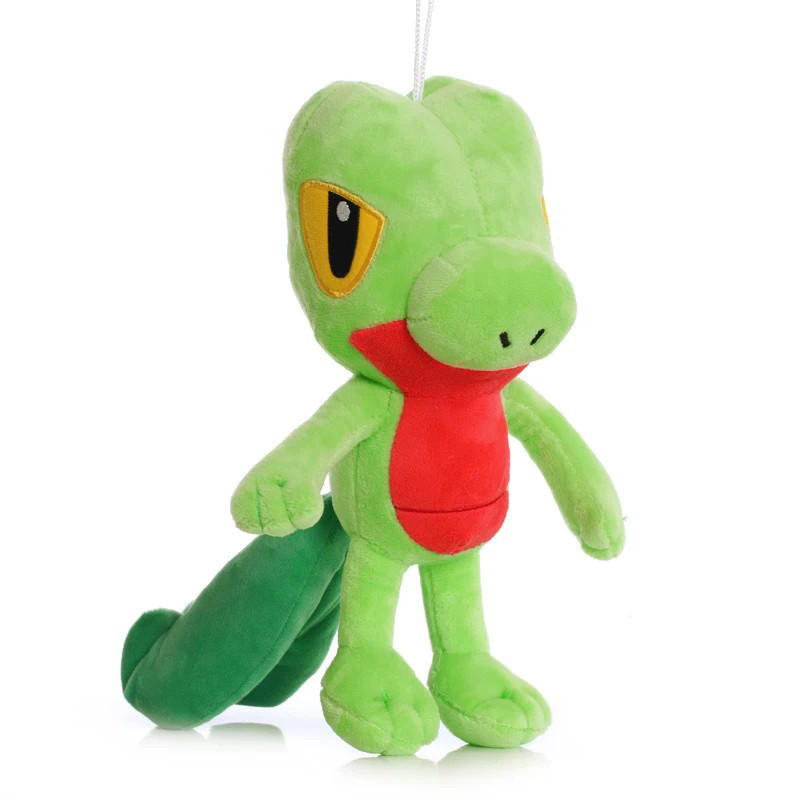 Treecko de Pelúcia 28cm - Pokémon Plush | Shopee Brasil
