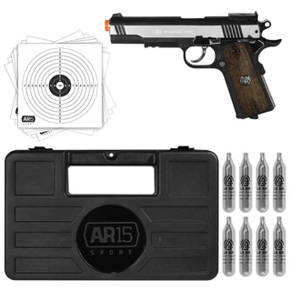 Airsoft 6mm 1911 Rossi Special Metal Wingun Co2 Maleta