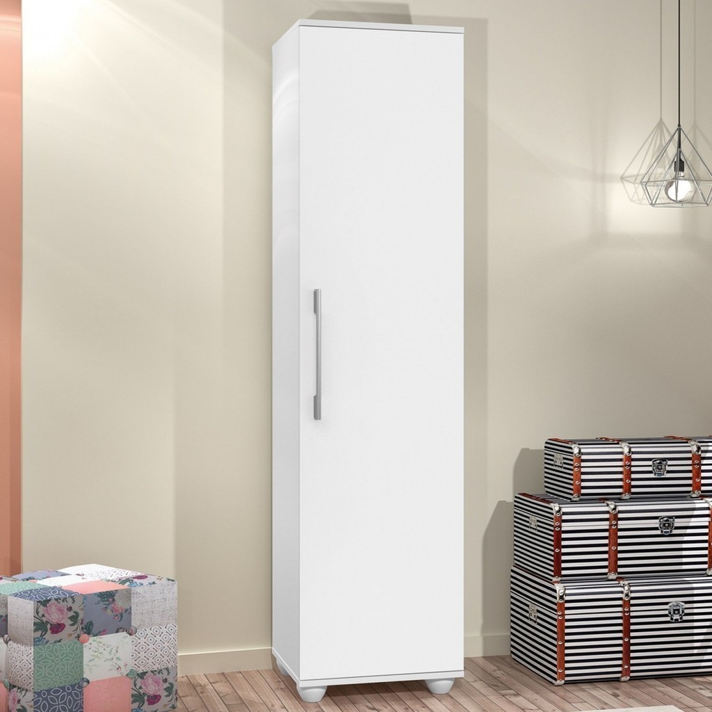 Armário Multiuso 1 Porta 5 Prateleiras Sofia J&A Móveis