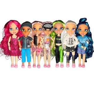 Boneca Rainbow Junior High Personagens Coleção Articulada Style Moda Fashion