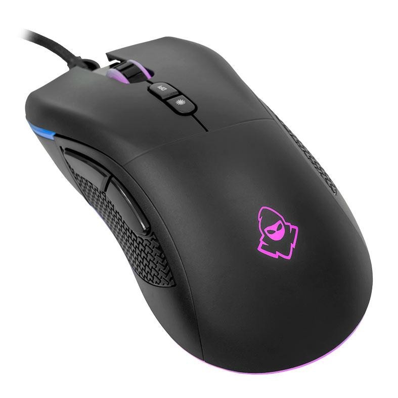 Mouse Gamer Mancer Lead 2, RGB, 12400DPI, 7 Botoes, Preto, MCR-LEAM2-RGB01