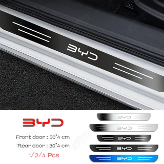 ✨ BYD Adesivo Protetor De Soleira Metálico De Alta Qualidade Para Portas De Automóveis Atto 3 Dolphin
