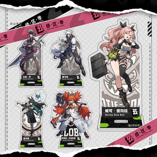 Anime Zenless Zone Zero Nicole Demara Anby Von Lycaon Acrílico stand Jogo Personagem De Transparente Retrato Em Pé Ornamento De Mesa