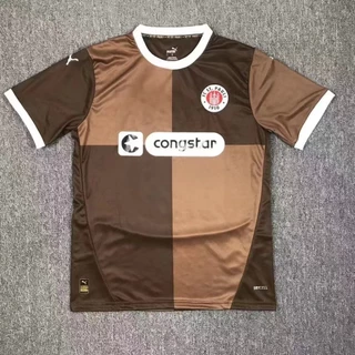 24-25 Temporada de Jogo FC St. Pauli Futebol Jersey /FC St. Pauli Home Jersey Jersey