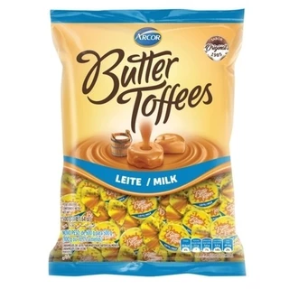 Bala Mastigável Butter Toffes Leite 500g