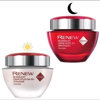 KIT RENEW REVERSALIST CREME DIA E NOITE 30+ Avon