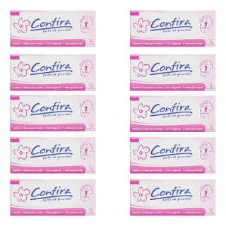 10 Un Teste De Gravidez Confira Tira Resultado 1 Minuto Embalagem Discreta em Oferta na Shopee