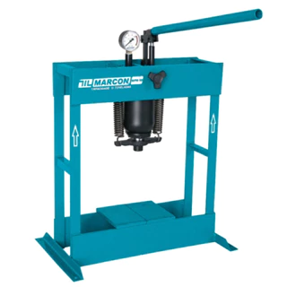 Prensa hidráulica capacidade de 10 toneladas - MPH-10 - Marcon em Oferta na Shopee