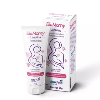 EllaMamy Creme de Lanolina 50g - BellaPhytus em Oferta na Shopee