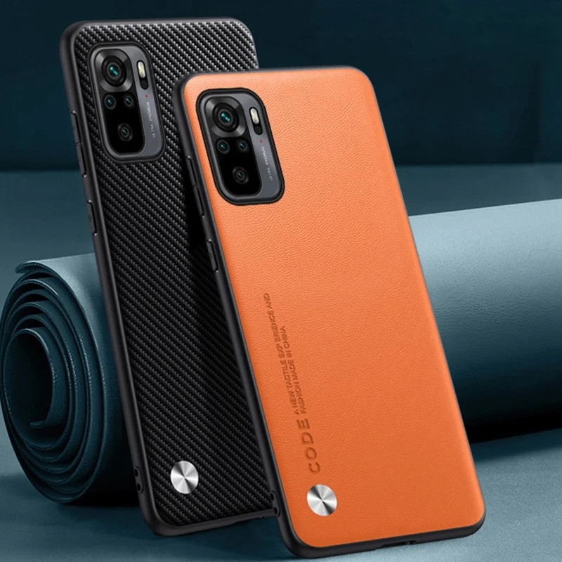 ALAMO Custodia In Pelle Retrò Rossa Per Xiaomi Redmi Note 10 4G / Note 10S - Con Slot Per Carte E Supporto - 4