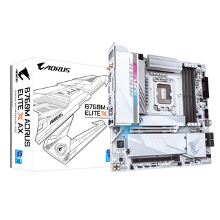 Placa Mãe Gigabyte B760M Ao,Elite X AX mATX Wi-Fi,1700 DDR5