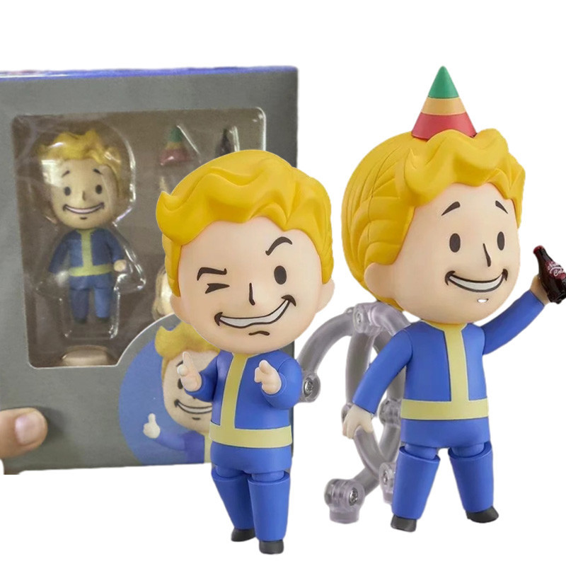 Fallout 4 Vault Boy 1209 # Nendoroid Ação Conjunta Móvel