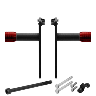 Protetor De Slider/Queda Super Adventure Alumínio Honda Cbr 250 2012 (par)