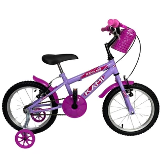 Bicicleta Infantil Star Princesa Feminino Aro 16 C/ Rodas