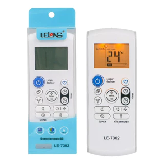 Controle Remoto Para Ar Condicionado Elgin Inverter Eco Life Rg57a6/bgef