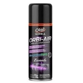 Limpa Ar Condicionado Automotivo Higienizador Perfume Lavanda - Orbi air 200ml