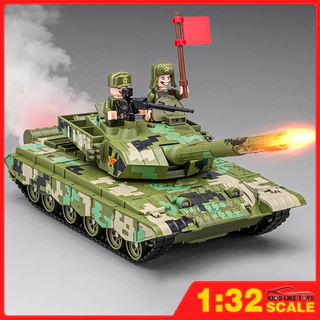 KLT 1 : 32 T99A Tanques De Batalha Principais Modelo De Carro De Brinquedos De Liga Metálica Veículo Diecast Para Meninos Simulação De Som Efeito Leve Coleção De Hobbies De Presente