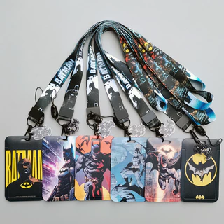 Batman desenho animado ônibus empurra o cartão de combinação