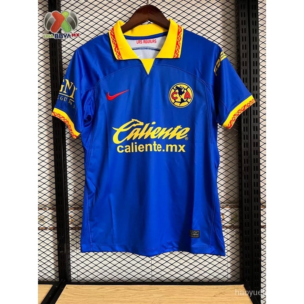 Camisa Do México | 233/24 Versão Correta América Longe Tailandesa De Futebol # 21 Henry
