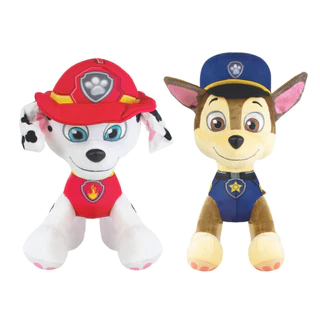 Kit 2 Pelúcias 30Cm Marshall E Chase - Patrulha Canina