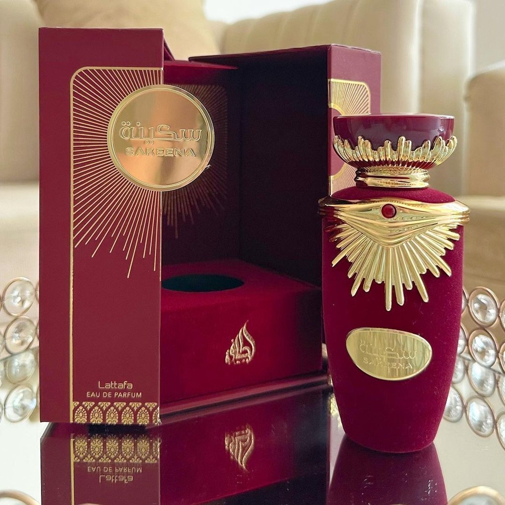 Perfume Árabe Sakeena Lattafa Original Eau De Parfum Feminino